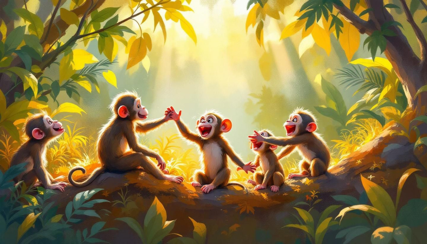 Comment les tableaux de singes captent-ils l'esprit joueur de la nature ?