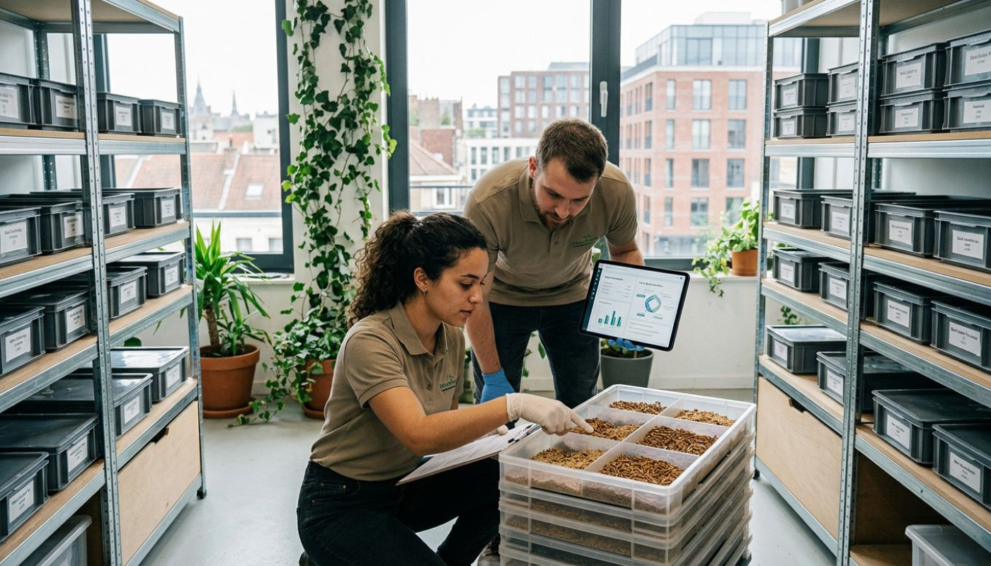 Autres - Quand la réglementation redéfinit l’élevage des insectes en ferme urbaine